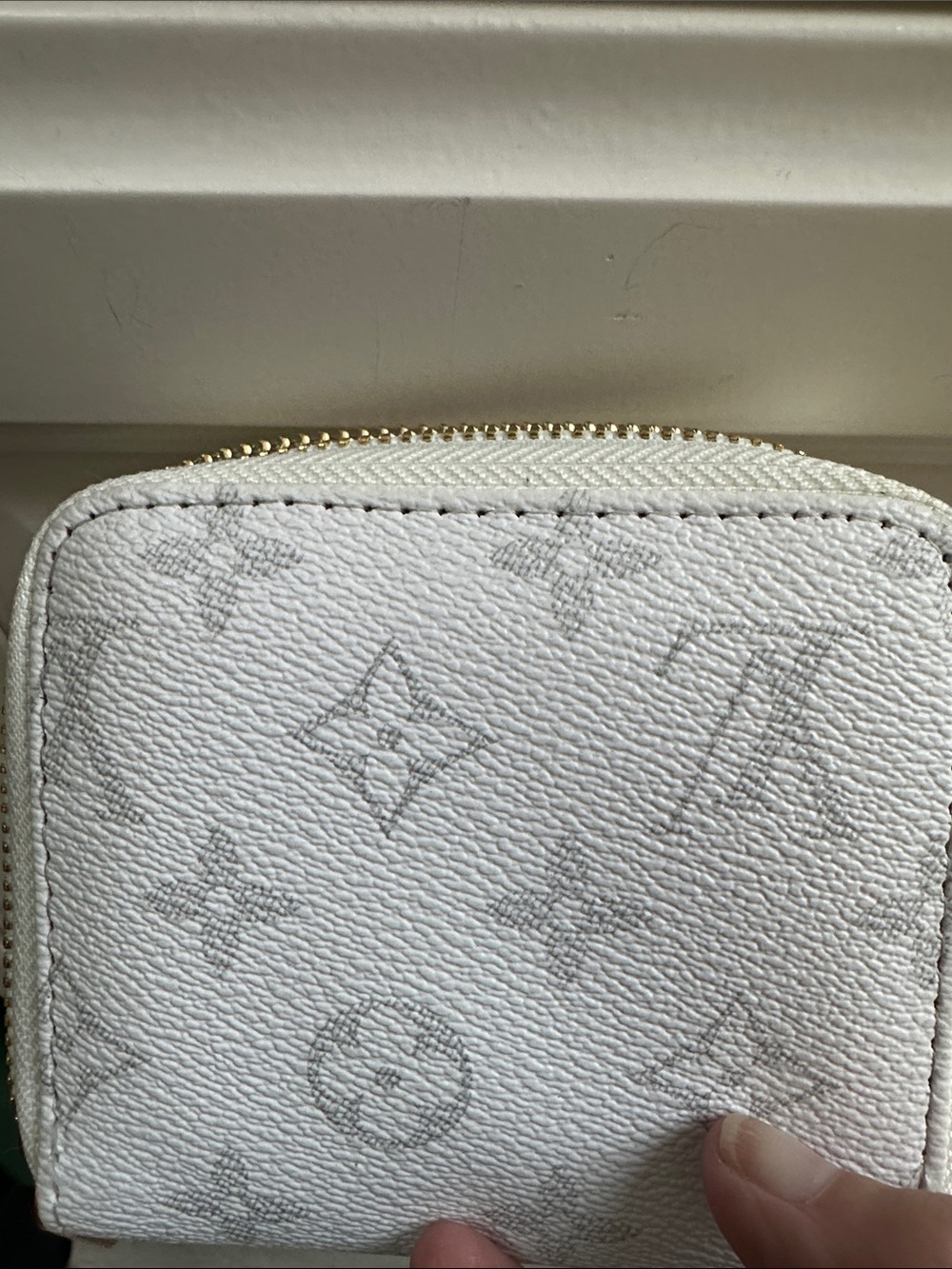 Monogram Zip Wallet - Picture 7 of 7